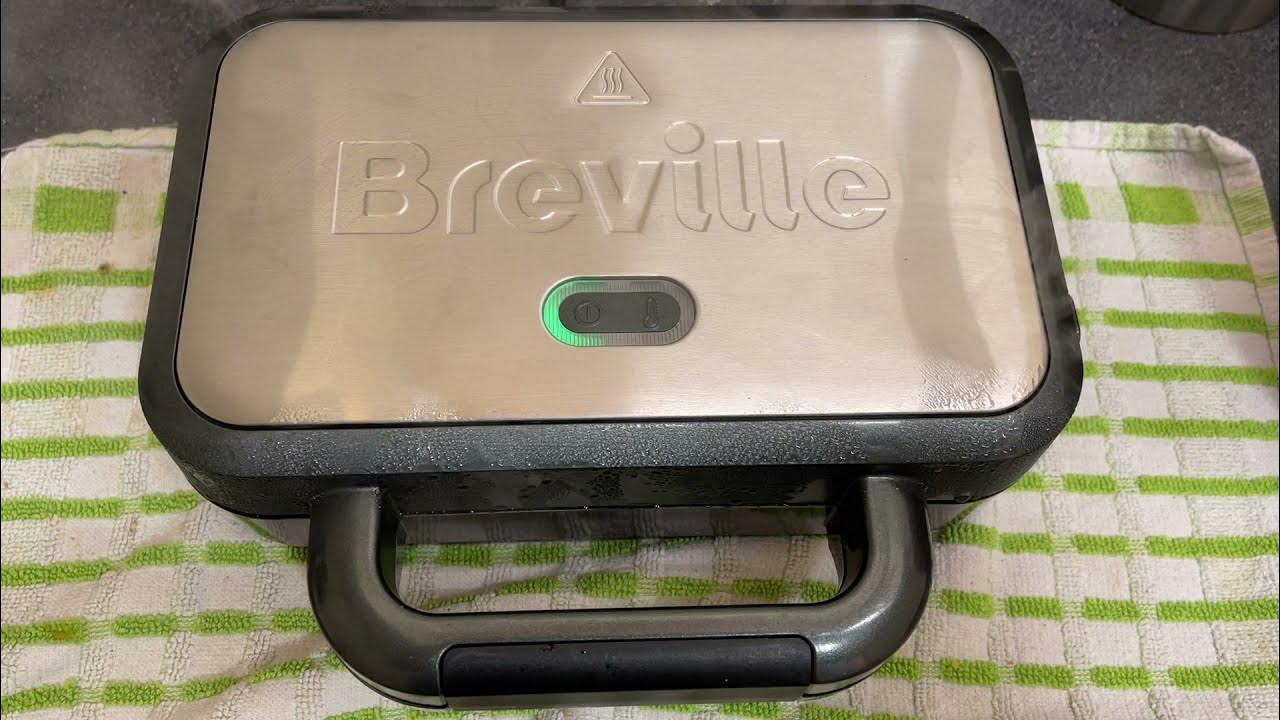 breville toastie maker making toastie ASMR YouTube