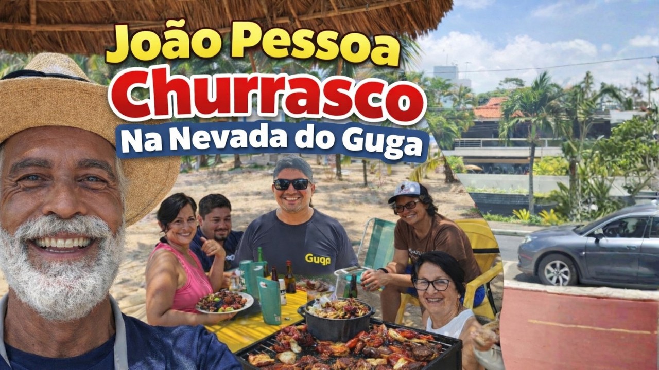 🔥 CHURRASCO NA NEVADA DO GUGA 😳 | Esse Lugar em João Pessoa é Diferente!