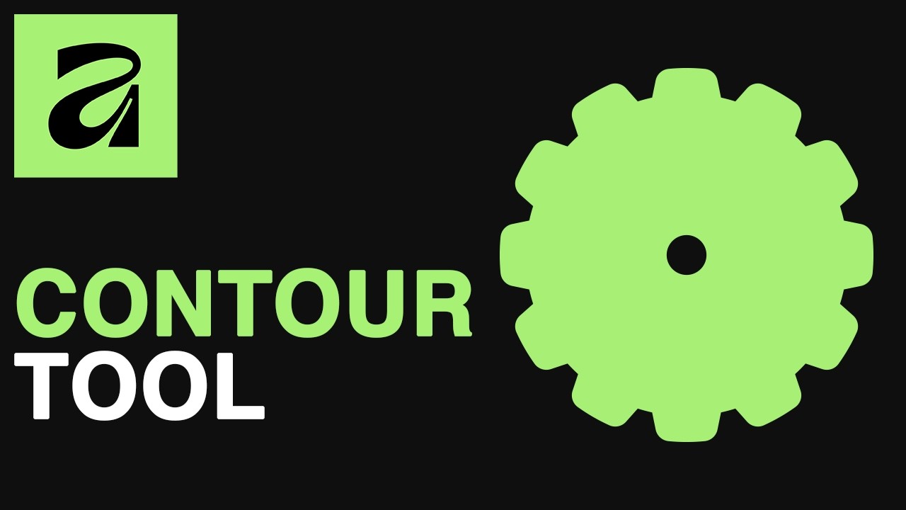 Contour Tool Functions in Affinity - YouTube