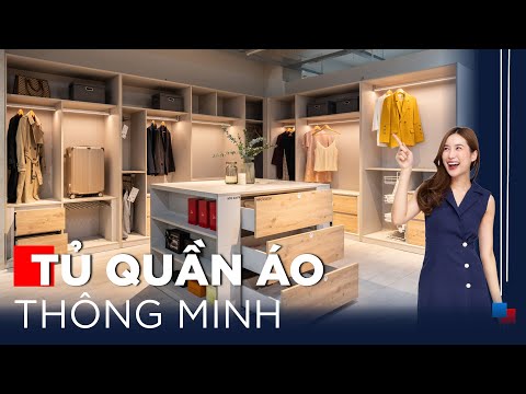 Video Tủ Quần Áo Thông Minh Nhờ Phụ Kiện Tiện Ích | Gỗ An... - youtube