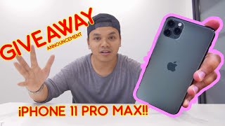 UNBOXING iPhone 11 Pro Max (GIVEAWAY INSIDE)