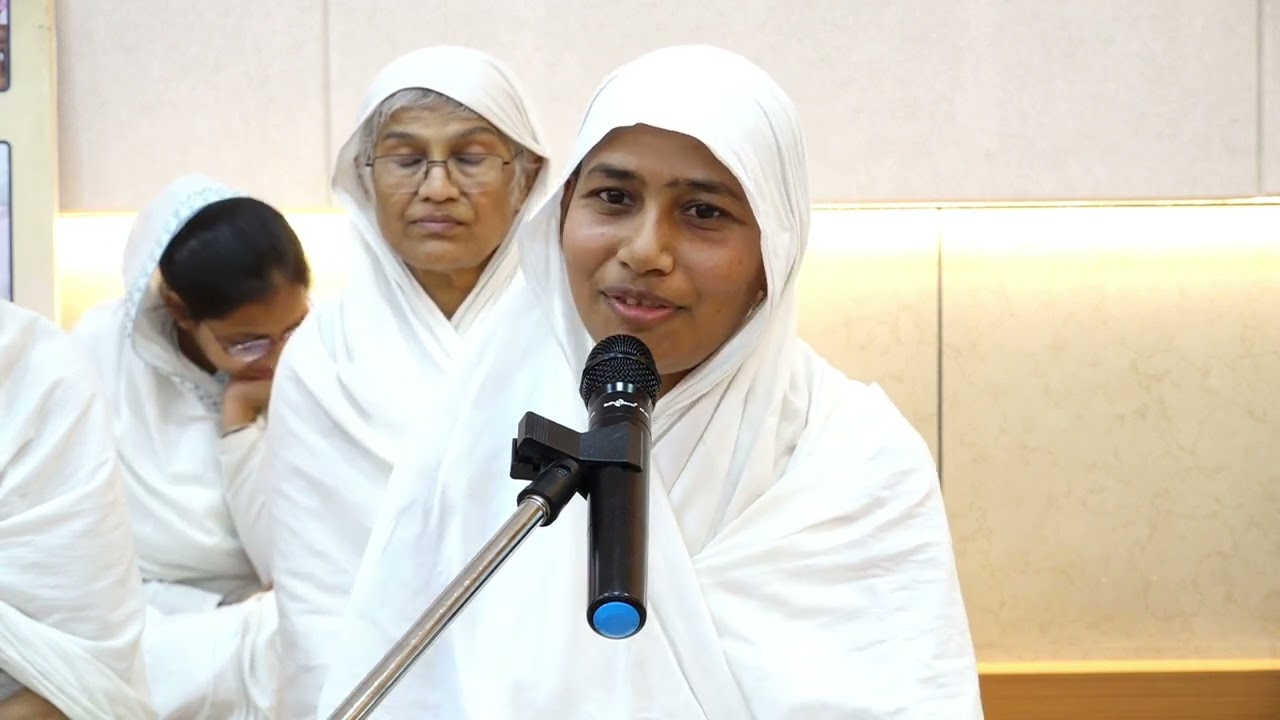 ।।मंगल प्रवचन।। आर्यिका श्री105 संपूर्ण मति माताजी राजकोट, गुजरात।।