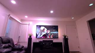 Philips hue recessed lighting, gradient strip and HDMI sync