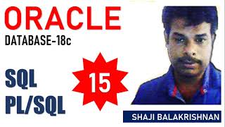 Oracle SQL - 15  By SHAJI  Topic : Round(date), Trunc(date), Date & Time  Formatting String Oracle Sql 08 By Shaji Topic Instr Function