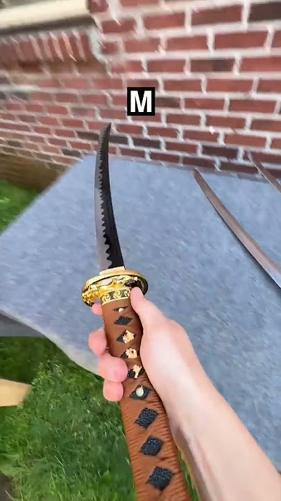 What Size Sword Do You Want?