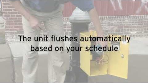 Kupferle Foundry #9700 Eclipse Automatic Flushing Device