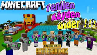 YENİLEN KÖYDEN GİDER MiNECRAFT PUBG SAVAŞLARI  SuperAbuzi Minecraft