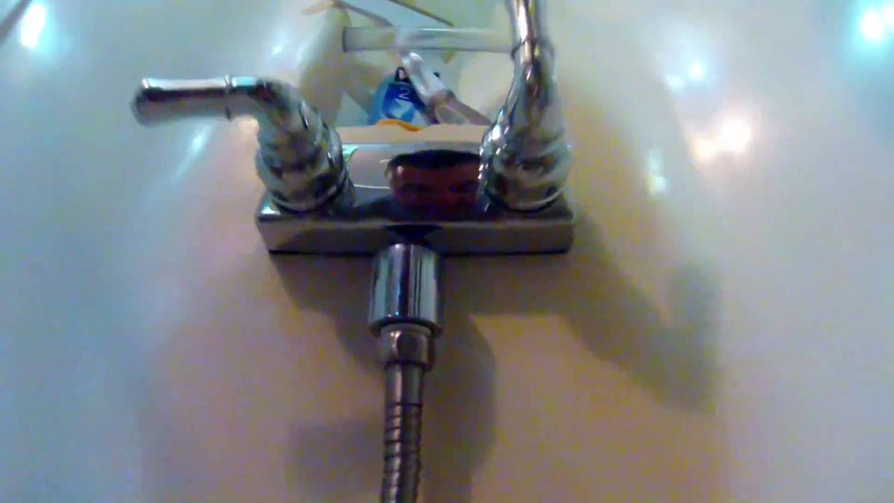 Rv Shower Faucet Replacement Youtube