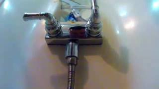 RV Shower Faucet Replacement