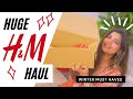 HUGE H&M TRY ON HAUL *Winter must haves*