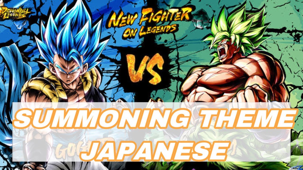 Blizzard summoning theme Japanese version | dragon ball legends
