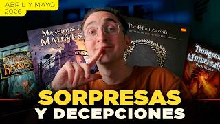 Lo Mejor y Peor que he jugado en ABRIL y MAYO de 2026