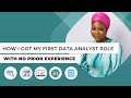 How i became a dataanalyst  data analyst career transition