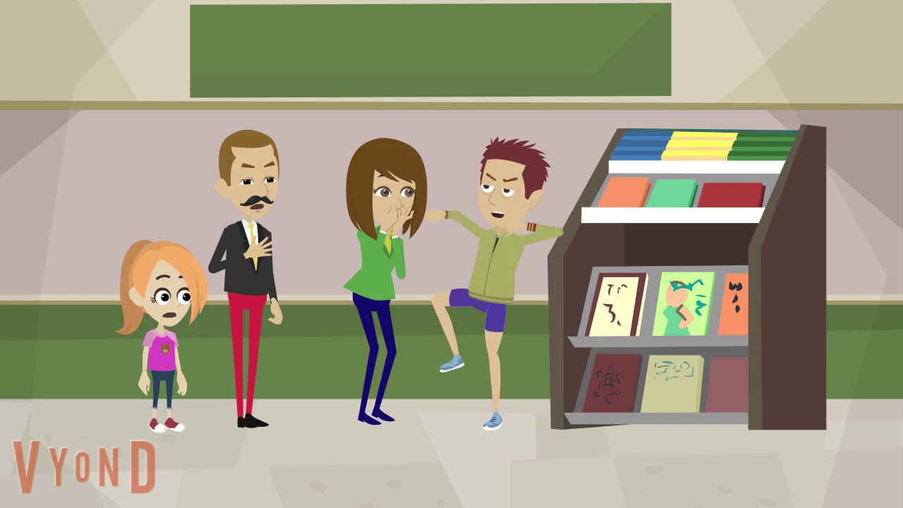 Kenward Misbehaves at Wal-Mart