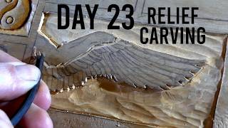 How to Carve a Wing - Day 23