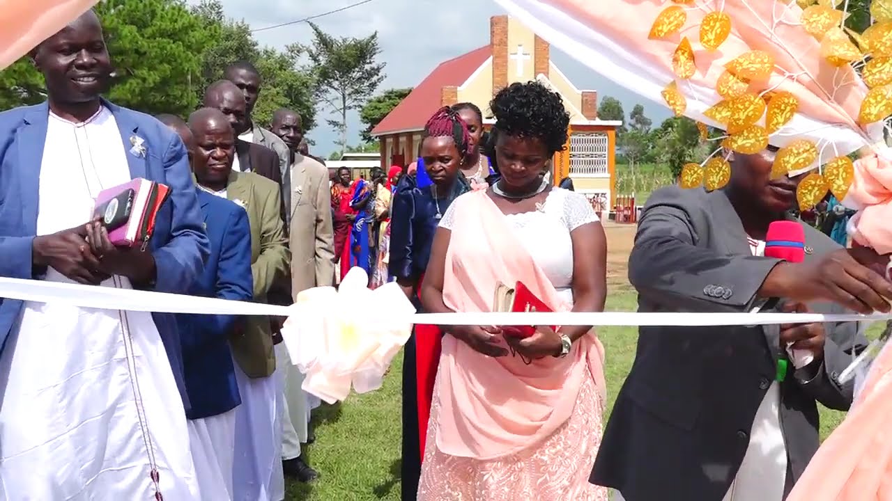JACKY INTRODUCES DR. SAM  AFTER PROPHET DAVID OF UAFCR GIVING THEM A HOLY MARRIAGE., UAFCR MEDIA.