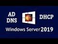 Windows server 2019 - установка и настройка AD, DNS, DHCP