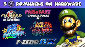 Deze RomHacks spelen op ECHTE GameCube-hardware!