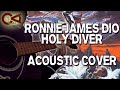 Dio  holy diver  acoustic guitar cover  rhythm section