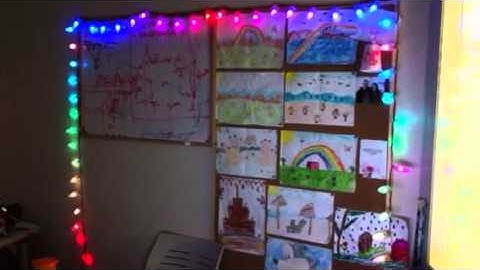 Arduino driving WS2801 led strip based on music