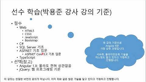 [웹 개발하고 싶다면 Angular(앵귤러)로 시작하자!] Angular (앵귤러)  8 - 강의 소개  | 웹 개발, Angular | 에어클래스