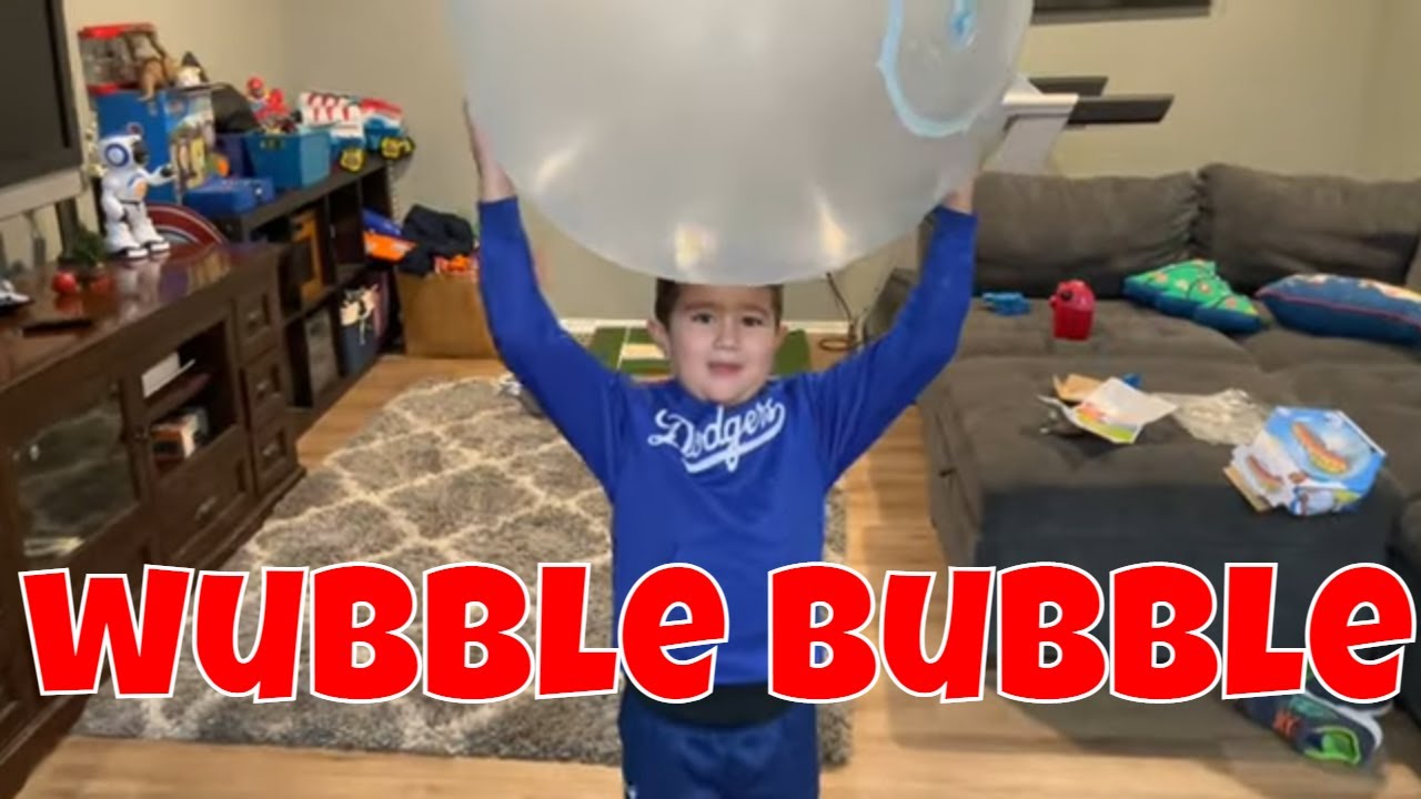 Super Wubble Bubble Ball Fun! Looks Like a Bubble Plays Like a Ball