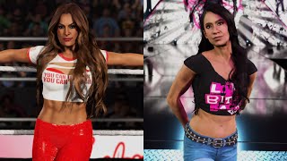 WWE 2K26 - AJ LEE RETURNS TO CONFRONT NIKKI BELLA | RAW