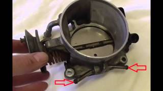 Cleaning the Throttle Body on a 1999 GMC Sierra 1500 with the 4.8L motor