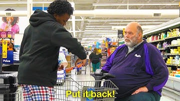 Shopping out of Strangers Carts