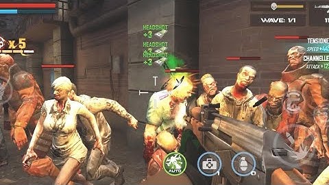 Zombies best android gameplay offline DEAD TARGET