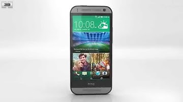 HTC One Mini 2 Gunmetal Gray 3D model by 3DModels.org