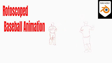 "Baseball" (Rotoscope Animation Test)
