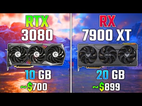 NVIDIA RTX 3080 vs RX 7900 XT | Test in 7 Games