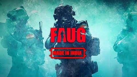FAUG GAMING INTRO | FAUG TRAILER | KINEMASTER TUTURIOL