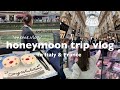 〔vlog〕ANAで行くイタリア,フランス2週間の新婚旅行💙(ep.1)|イタリア,ミラノ編🇮🇹|観光地とグルメを楽しむ充実の3日間🍝✨