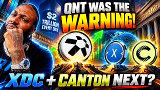IS THIS THE END OF THE OLD SYSTEM? QNT, CANTON & XDC EXPLAINED