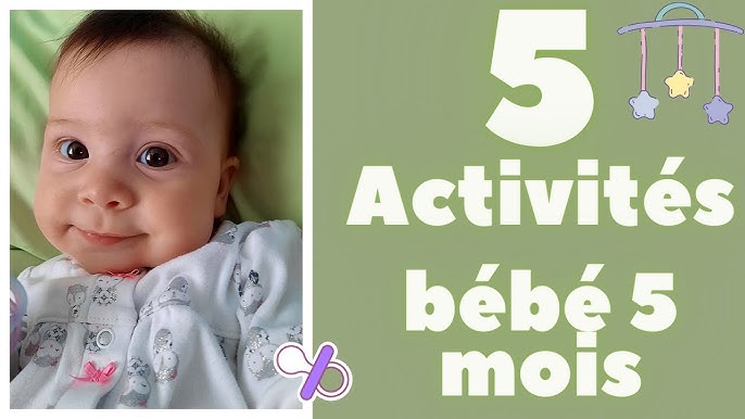 5 idées d'ACTIVITÉS pour bébé 6 mois - SIMPLE - DÉVELOPPEMENT DE L