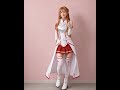 tried Asuna Yuuki today ⚔️ Knights of Blood vibes #cosplay #asuna #swordartonline #transformation