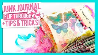 Junk Journal Flip Through  | Plus Journaling Tips & Tricks!
