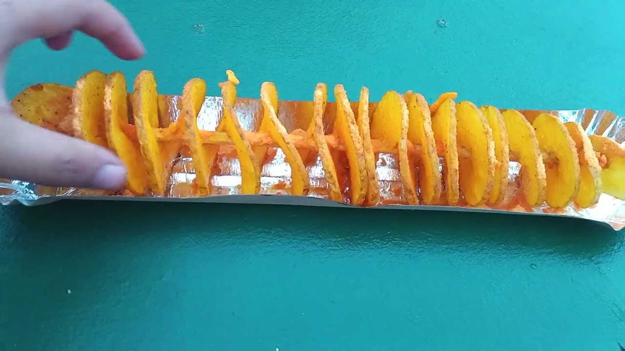 Potato chips in a roll for a hundred pesos. Affordable? Pwede.  Visit them at Burnham Park, Baguio 