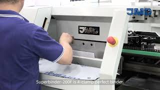 JMD Superbinder 200F Perfect Binding Machine