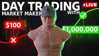 [LIVE] Day Trading w/ Market Maker September 16 – OIL, SPY, QQQ, ES | Real-Time Day Trading Strategy