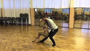 Lucia Kubasova&Jakub Jakoubek Zouk demo Prague workshop 7.2.2016