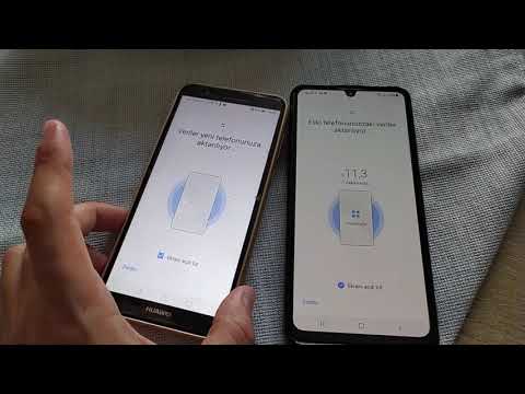 Video: Kişileri Huawei'den Samsung'a nasıl aktarırım?