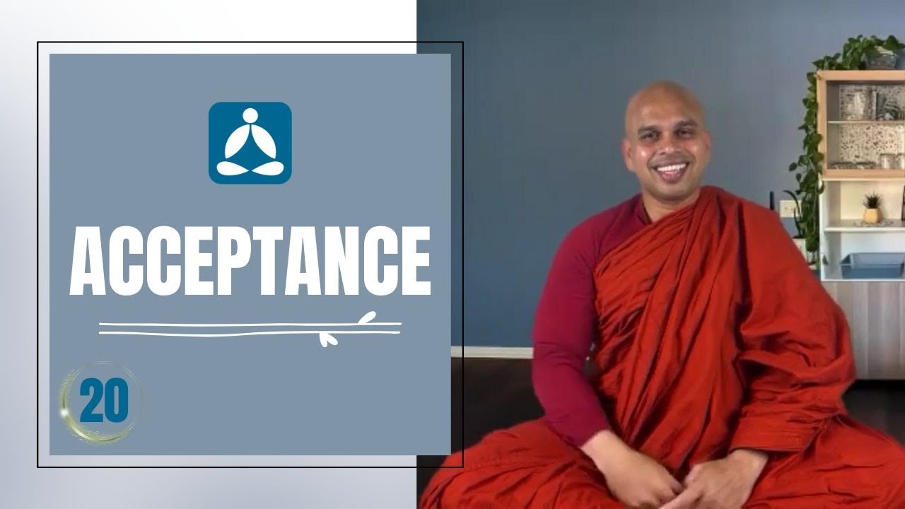 Acceptance—Meditate with a Monk session 20
