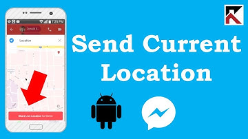 How To Send Your Current Location In Facebook Messenger iPhone