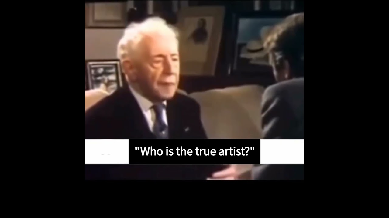 Arthur Rubinstein’s view on the true artist.