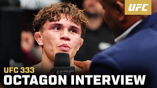 Full Lone'er Kavanagh Octagon Interview | UFC 333 News