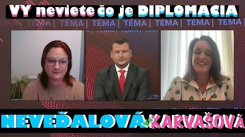 NEVEĎALOVÁ SFÚKLA KARVAŠOVÚ NA TA3-VY NEVIETE,ČO JE DIPLOMACIA/TIETO VAŠE REČIČKY SÚ NEZMYSLY #ps#sr
