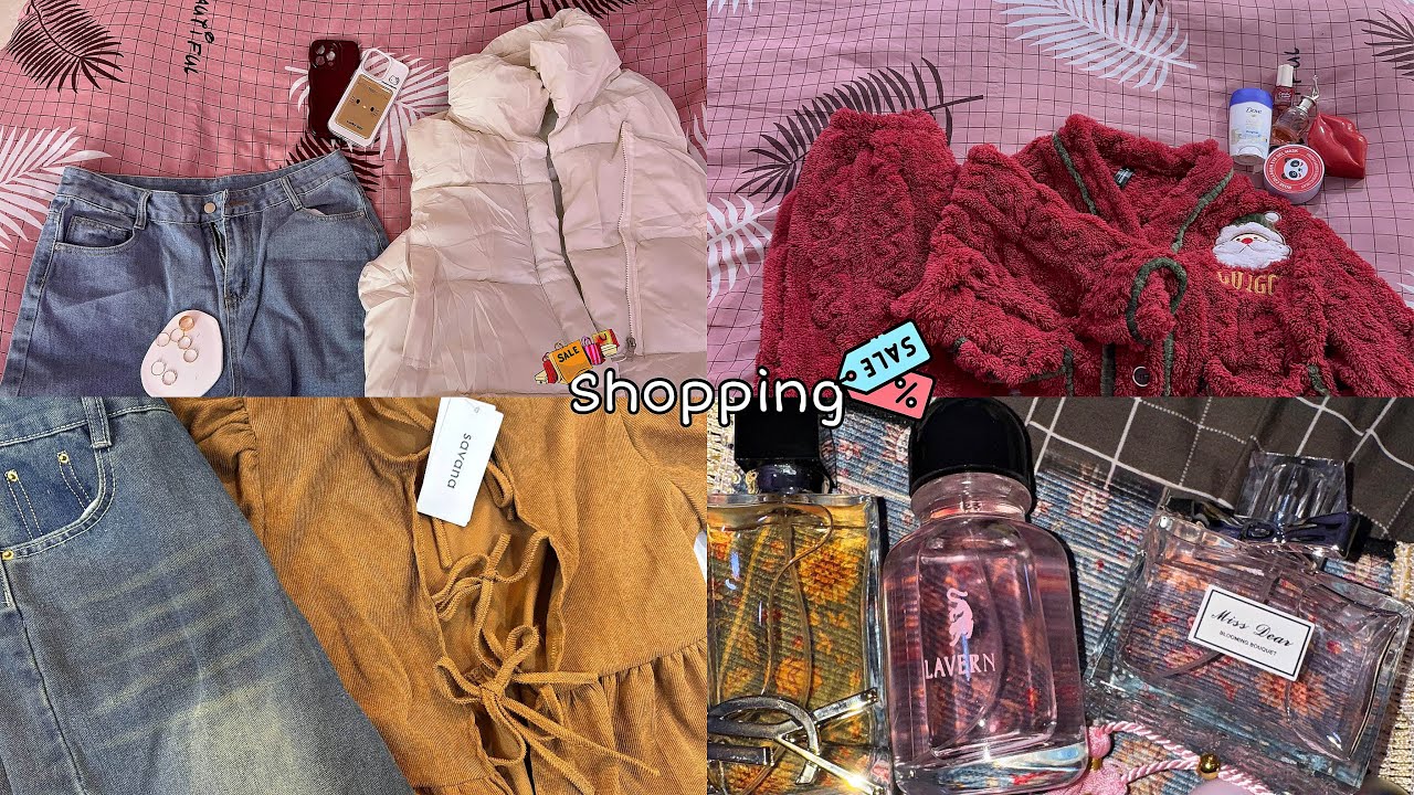 مشتريات نهاية الشتاء🛒🛍️||مشترياتي من ملابس وعطور📦🛍️||عناية قبل الطلعة تخلي الوجهة كزازة🫢🪞